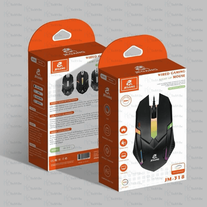 Jeqang Wired Office Mouse - TechVibe