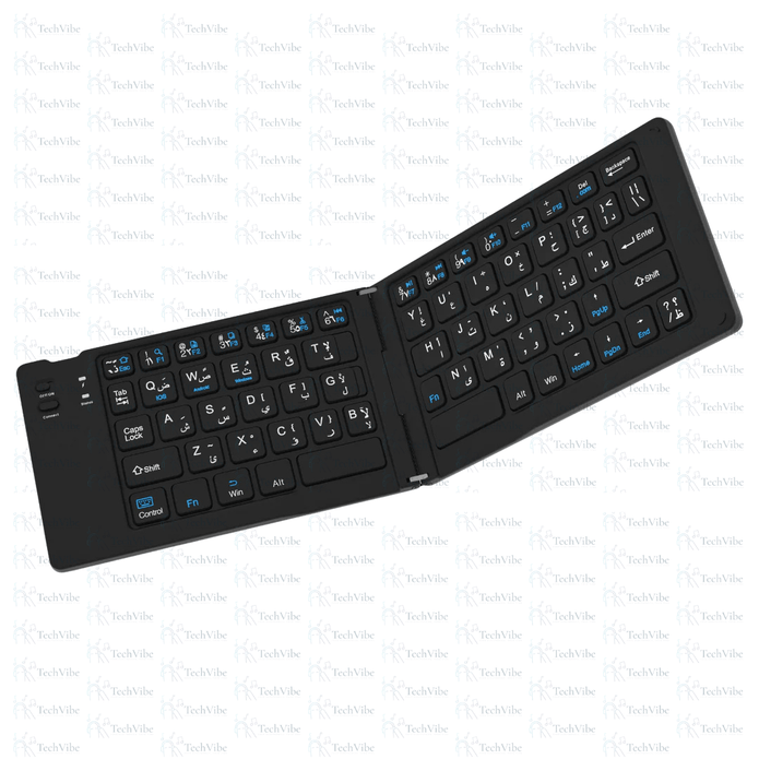 Jeqang Wireless Bt - Rechargable Folding Keyboard - TechVibe