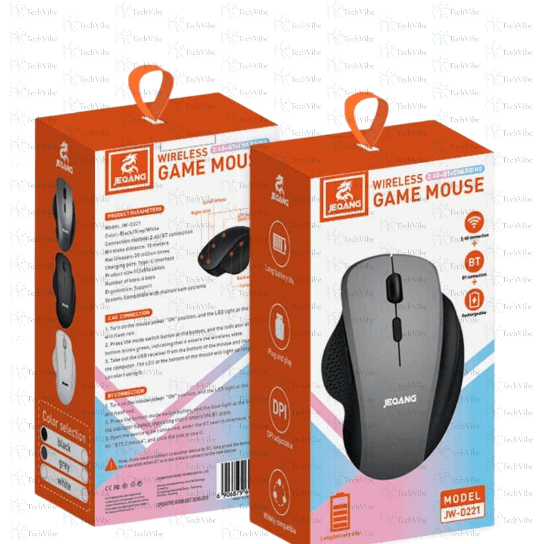 Jeqang Wireless Gaming Mouse - TechVibe