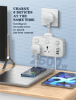 LDNIO 2 Ac Outlets Portable Electrical Extension Socket Sc2413 - TechVibe