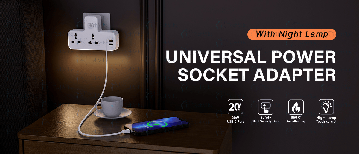 LDNIO 2 Ac Outlets Portable Extension Power Socket Sc2311 - TechVibe