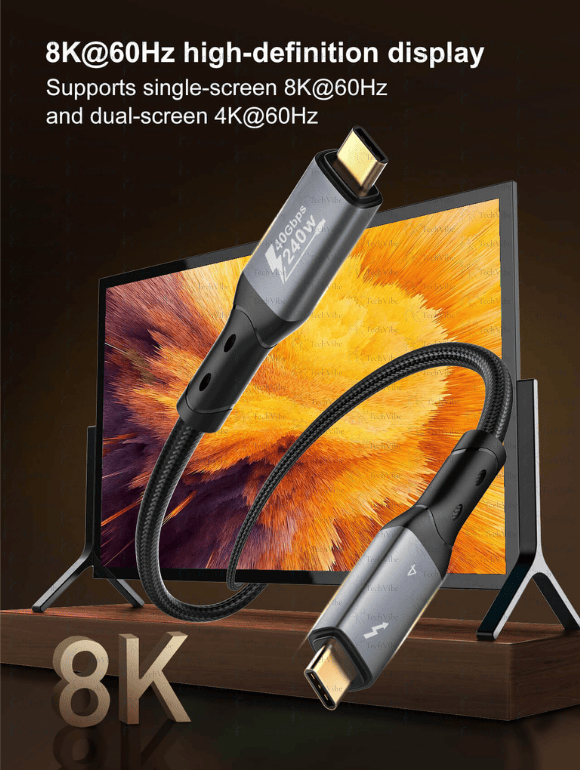 LDNIO 240W Fast Charging Data Cable Tc - 11C/Tc10C - TechVibe