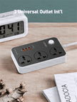 LDNIO 3 Ac Outlets Universal Power Strip Sc3412 - TechVibe