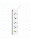 LDNIO 4 Ac Outlets Universal Power Strip Sc4408 - TechVibe