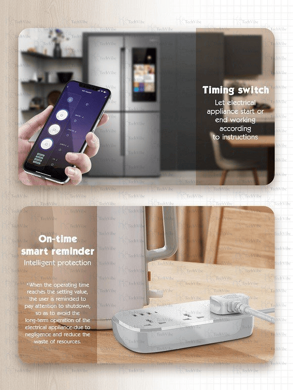 LDNIO Sc3451 Smart Charging Power Strip - TechVibe