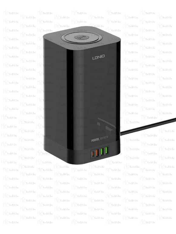 LDNIO Sew4485 Tower Power Strip - TechVibe