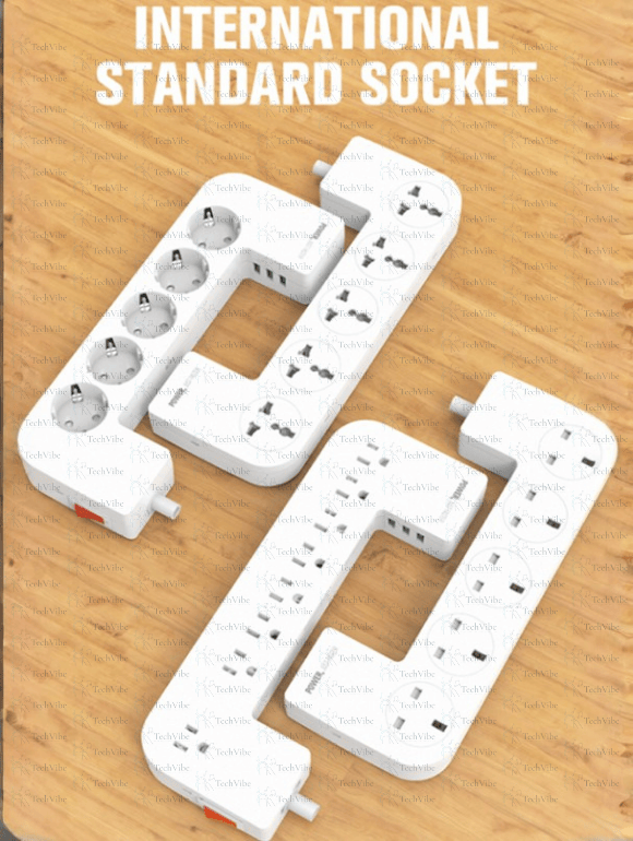 LDNIO Smart Power Socket Storage Box Sn5311 - TechVibe