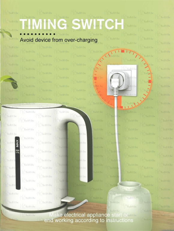 LDNIO Wi - Fi Smart Power Socket Sew1080 - TechVibe