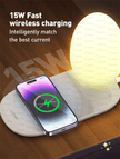 LDNIO Y3 Led Desk Lamp With Fast Wireless Charging Landscape Night Lamp - TechVibe