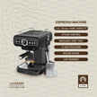 LePresso Retro Espresso Boiler Machine Gauge and Milk Steamer - TechVibe