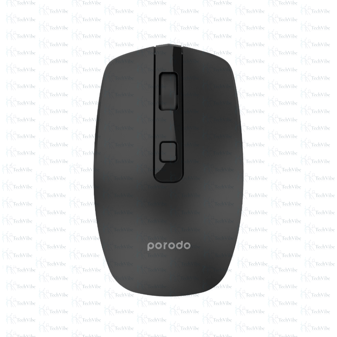 Porodo 2.4G Wireless and Bluetooth Rechargeable Mouse DPI 1600 - TechVibe