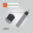 Porodo 4AC 65W 3000W Power Strip - TechVibe