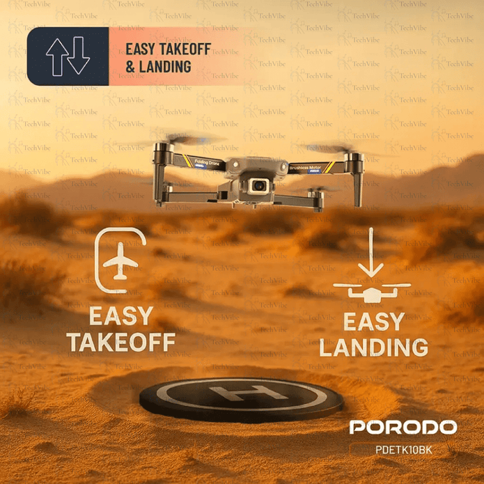 Porodo Aero View Drone - TechVibe