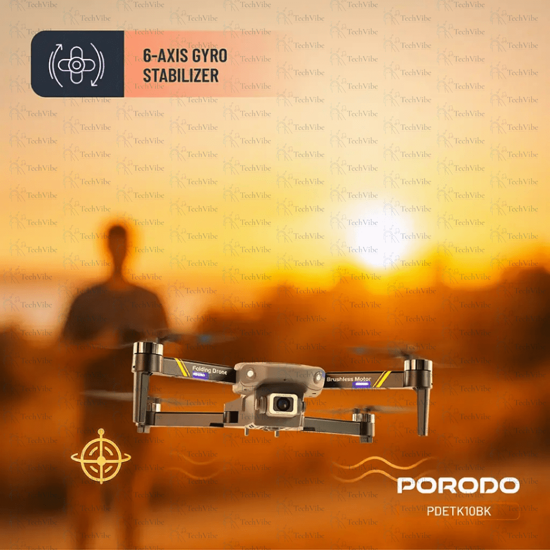 Porodo Aero View Drone - TechVibe