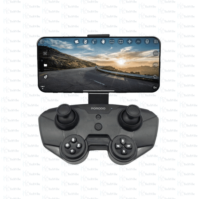 Porodo Aeroswift Drone - Black - TechVibe