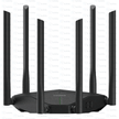 Porodo Dual Band Portable Wi-Fi Router with six antennas and AC1200Mbps speeds.