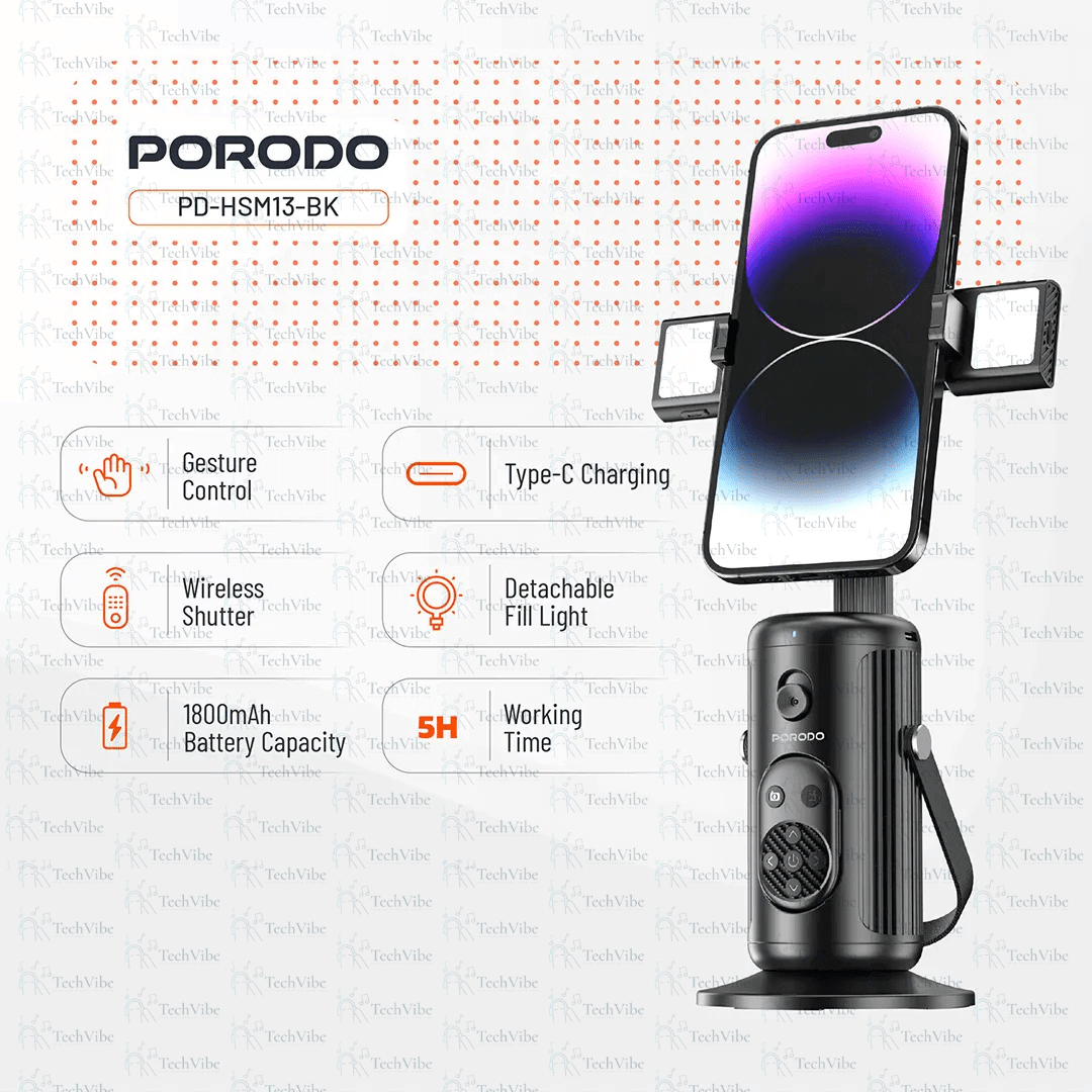 Porodo Face Tracking Smart Mount - TechVibe