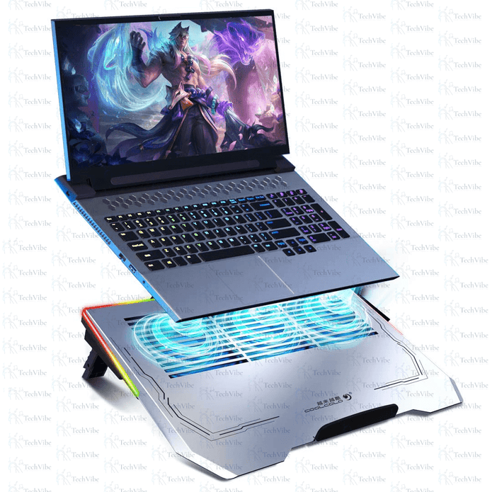 Porodo Gaming Al RGB Laptop Cooling Fan - TechVibe
