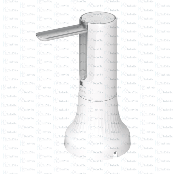 Porodo Lifestyle Bottle & Tabletop Water Pump Digital Display And Touch Control - White - TechVibe