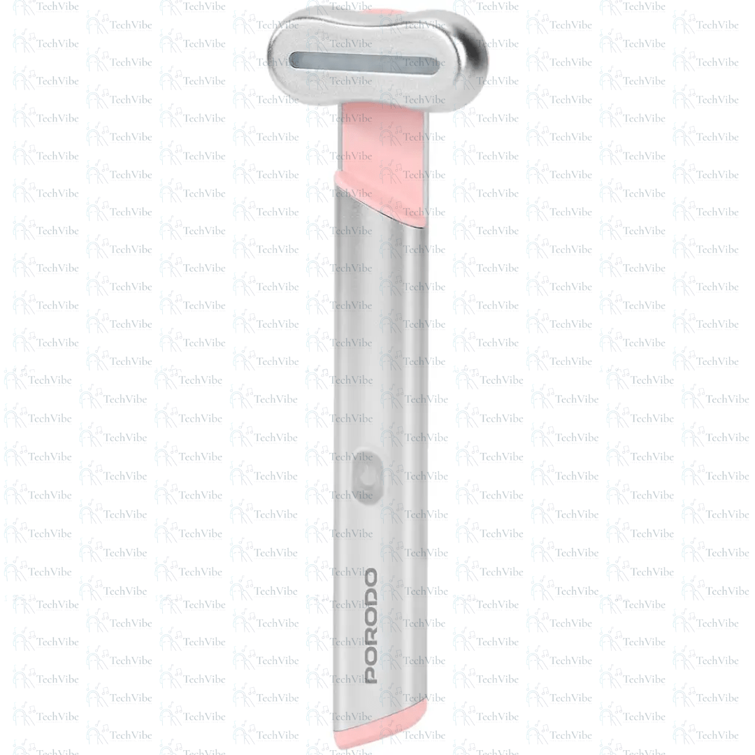 Porodo Lifestyle Electrical Eye Massage Stick - Silver White - TechVibe