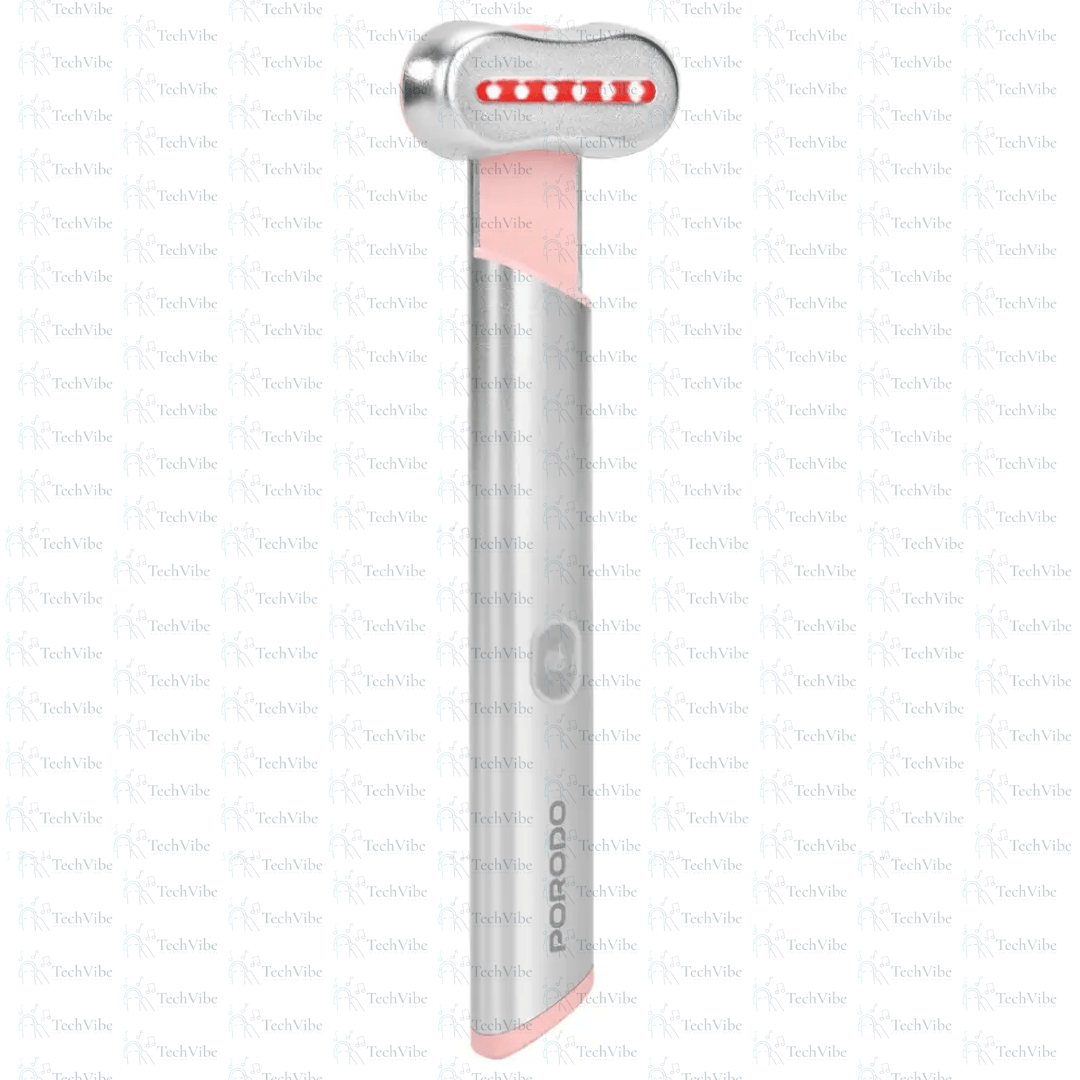 Porodo Lifestyle Electrical Eye Massage Stick - Silver White - TechVibe