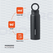 Porodo Lifestyle Magnetic Mount Water Bottle - TechVibe