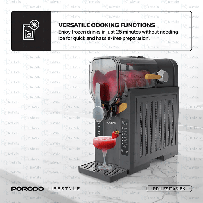 Porodo Lifestyle Multi - Function Slushie Maker - TechVibe