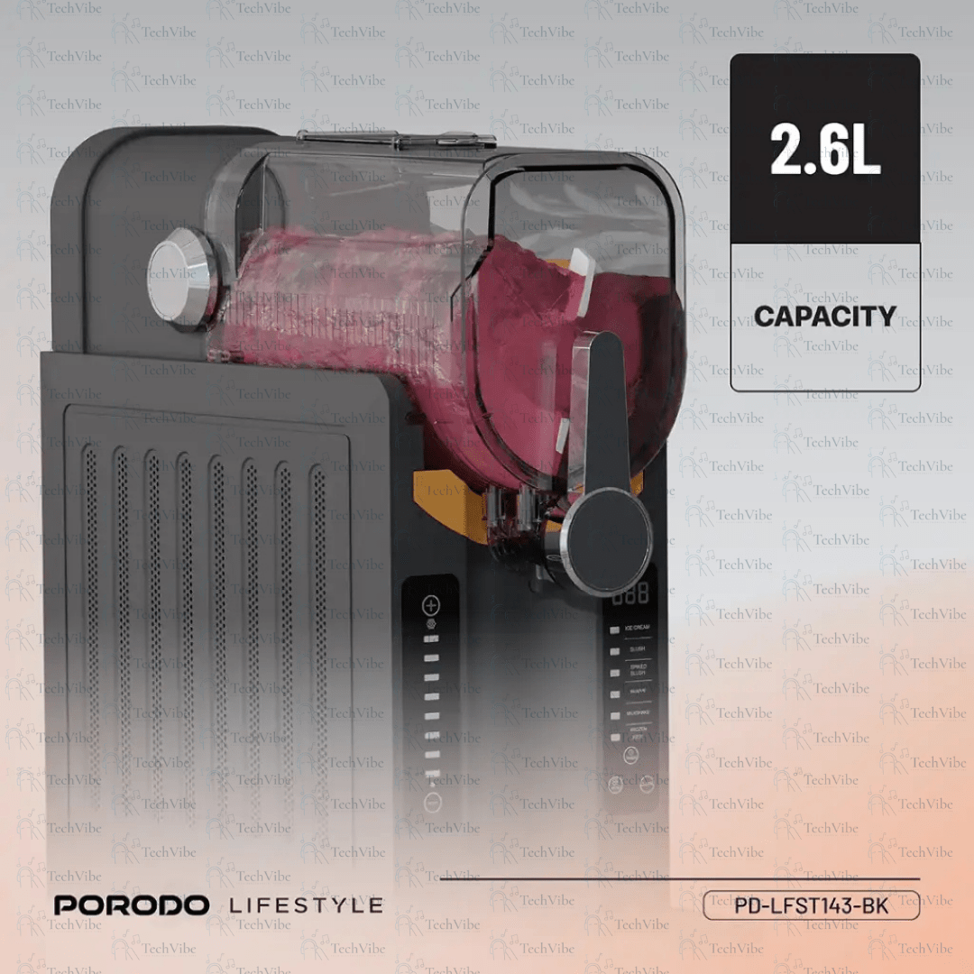 Porodo Lifestyle Multi - Function Slushie Maker - TechVibe