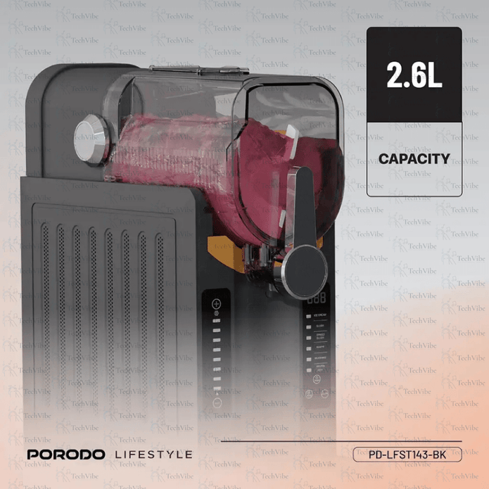 Porodo Lifestyle Multi - Function Slushie Maker - TechVibe