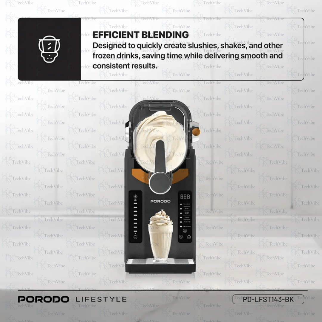 Porodo Lifestyle Multi - Function Slushie Maker - TechVibe