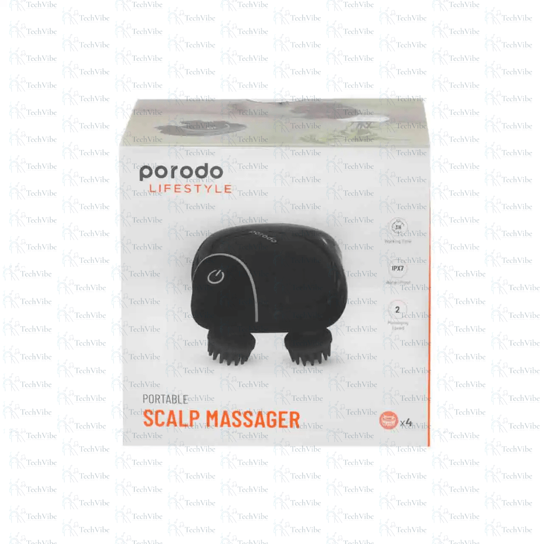 Porodo Lifestyle Portable Scalp Massager - TechVibe