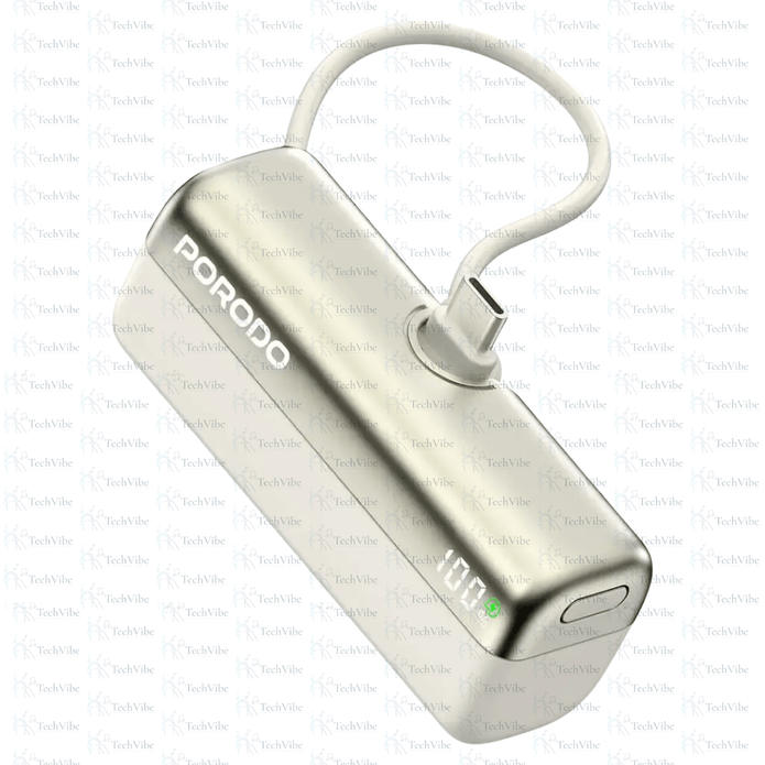 Porodo Pocket Volt 5000mAh Power Bank - TechVibe