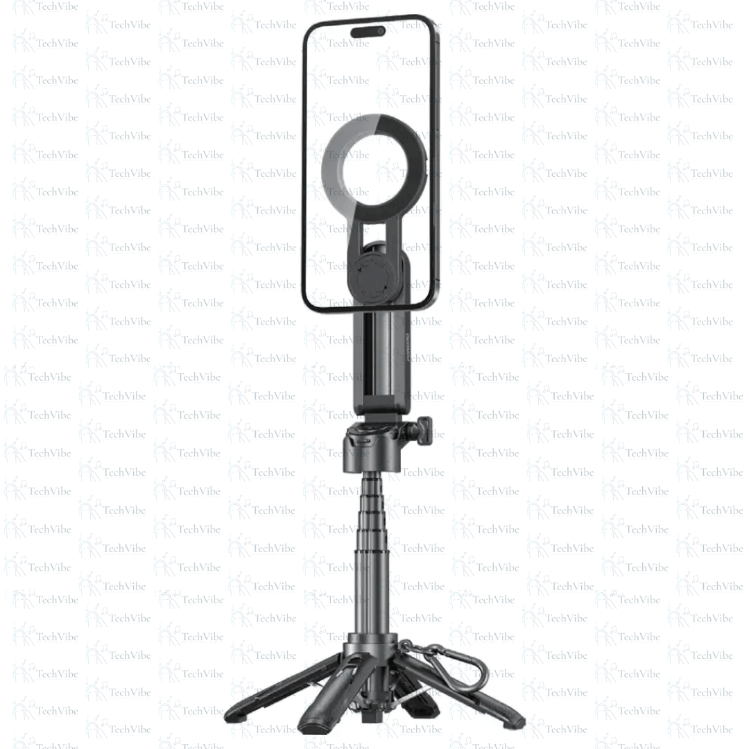 Porodo Quad - Base Selfie Stick with 360° Full Angle Rotation - TechVibe