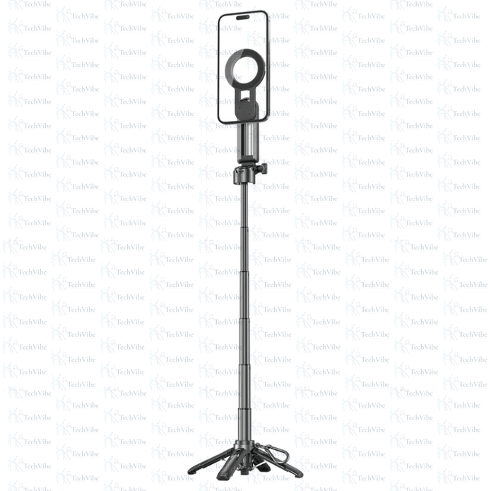 Porodo Quad - Base Selfie Stick with 360° Full Angle Rotation - TechVibe