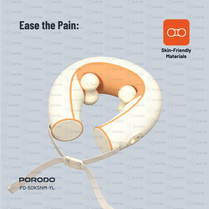 Porodo Shiatsu Neck Massager - TechVibe