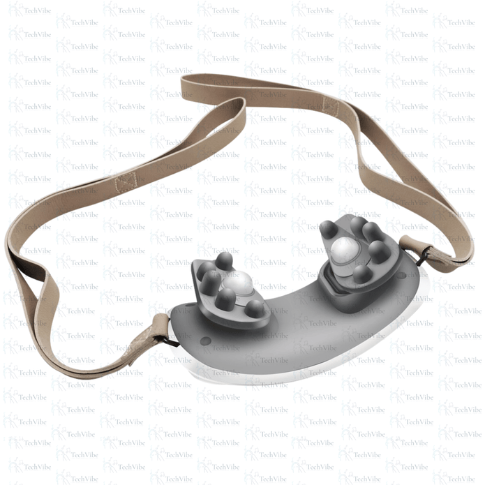 Porordo Lifestyle Neck Massager with Remote controller - White - TechVibe