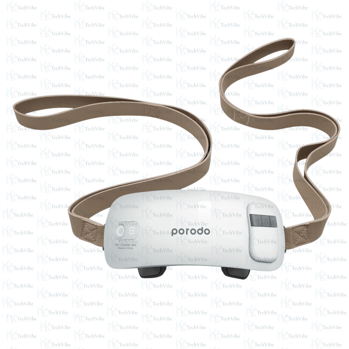 Porordo Lifestyle Neck Massager with Remote controller - White - TechVibe