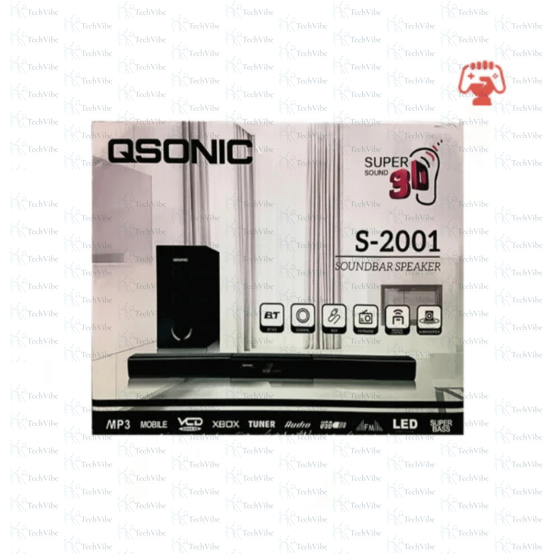Qsonic S - 2001 Soundbar Speaker - TechVibe