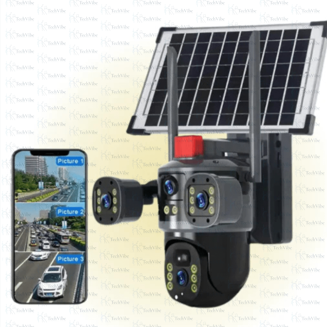 SecurityPro 4G Solar Powered Camera - TechVibe