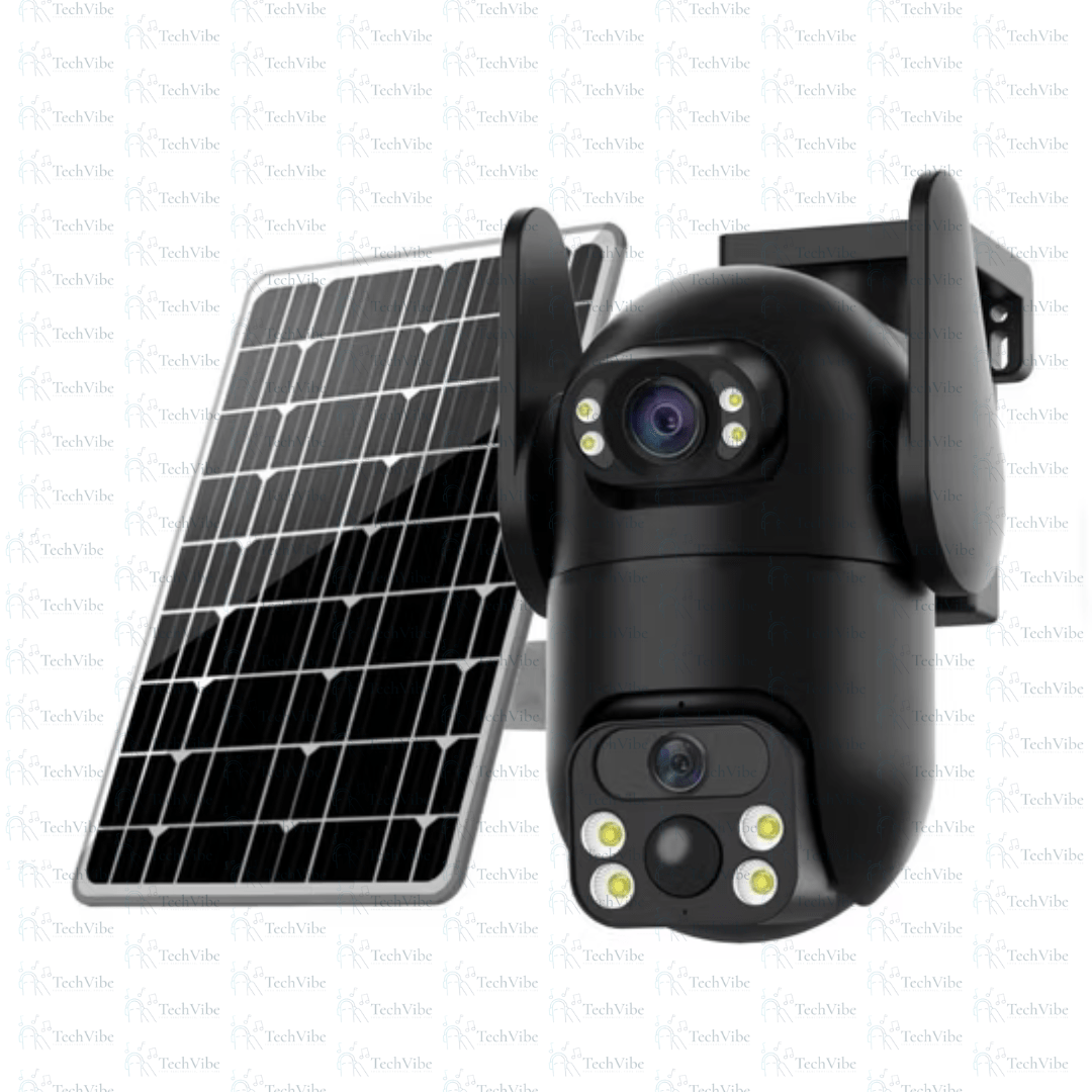 SecurityPro 6Mp Smart Wifi Camera | Color Night Vision, Motion Detection, Weatherproof - TechVibe