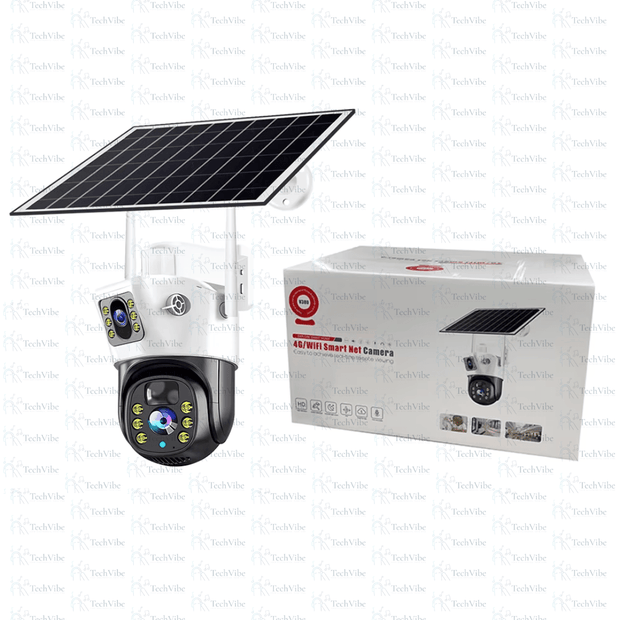 SecurityPro Solar Powered Outdoor Camera - TechVibe