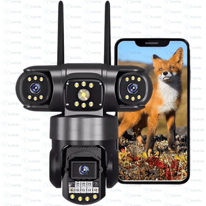 SecurityPro Tripleguard 6Mp Wifi Camera - TechVibe