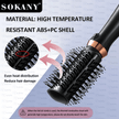 Sokany 1400W 4 - In - 1 Hot Air Comb With 4 Styling Brushes - TechVibe