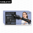Sokany 1400W 4 - In - 1 Hot Air Comb With 4 Styling Brushes - TechVibe