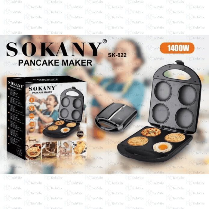 Sokany Compact Cake Maker With Non - Stick Plates - TechVibe