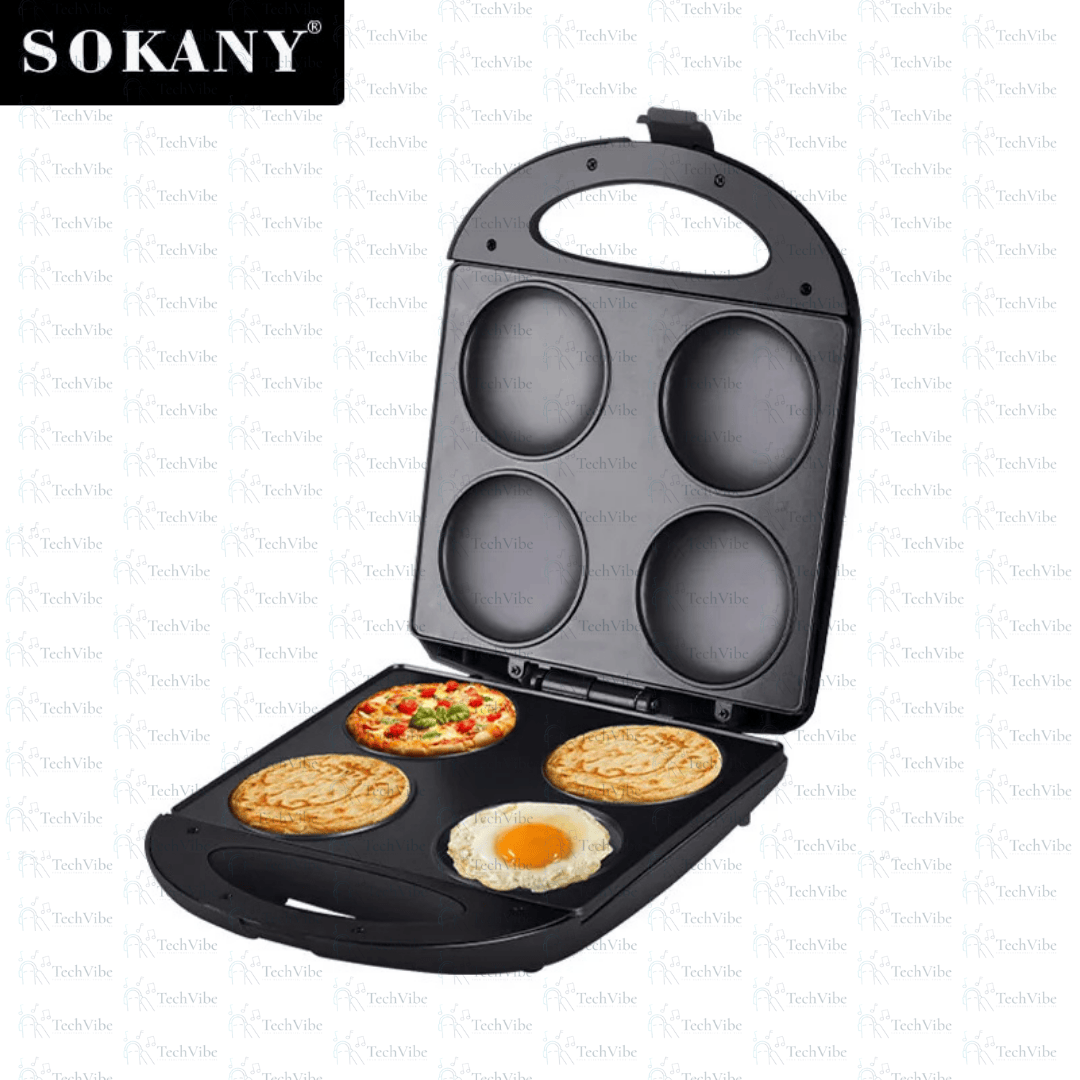 Sokany Compact Cake Maker With Non - Stick Plates - TechVibe