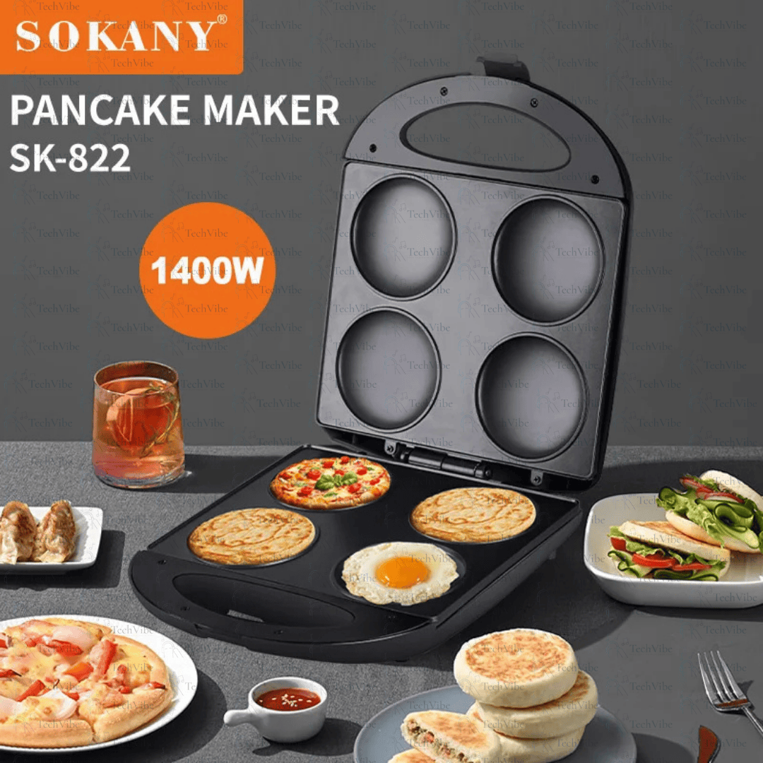 Sokany Compact Cake Maker With Non - Stick Plates - TechVibe
