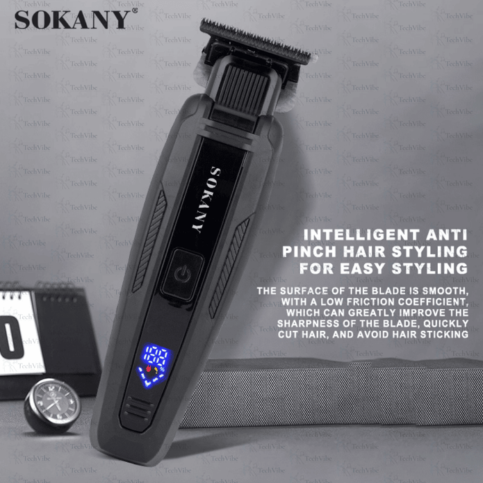 Sokany Cordless Hair Clipper 1500Mah - TechVibe