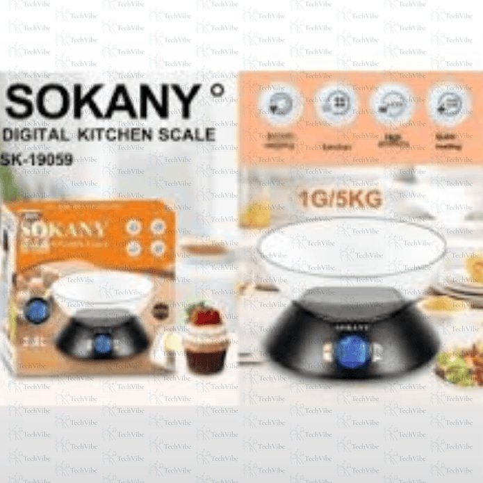 Sokany Digital Kitchen Scale - TechVibe