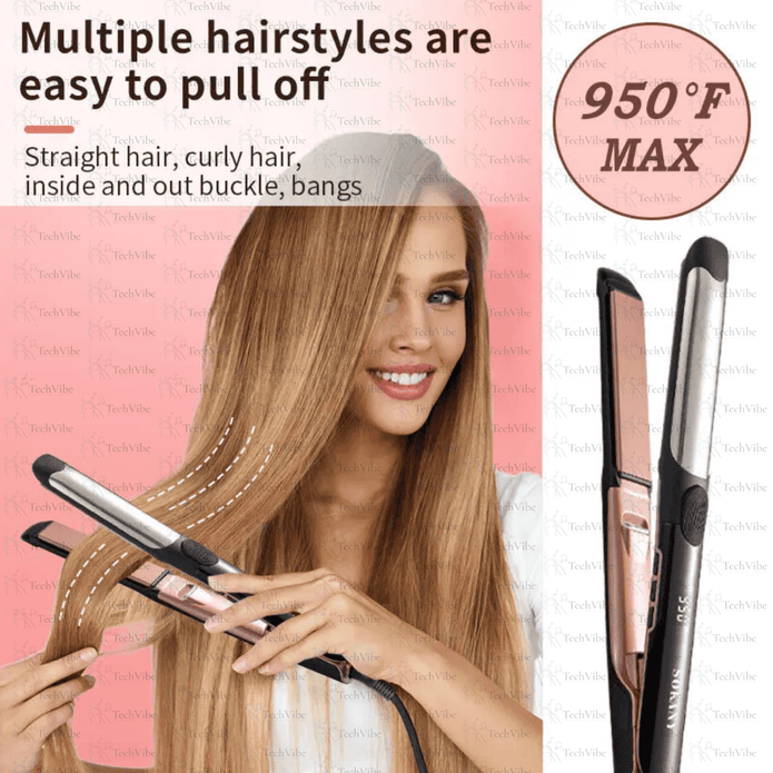 Sokany Hair Straightener With Rapid Heating And Auto - Off Protection - TechVibe